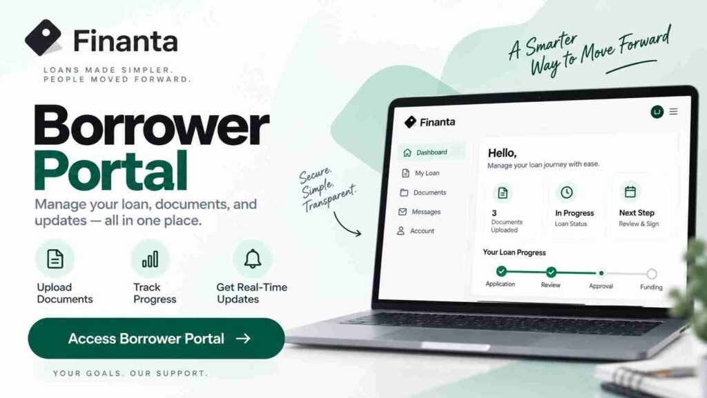 Finanta Borrower Portal